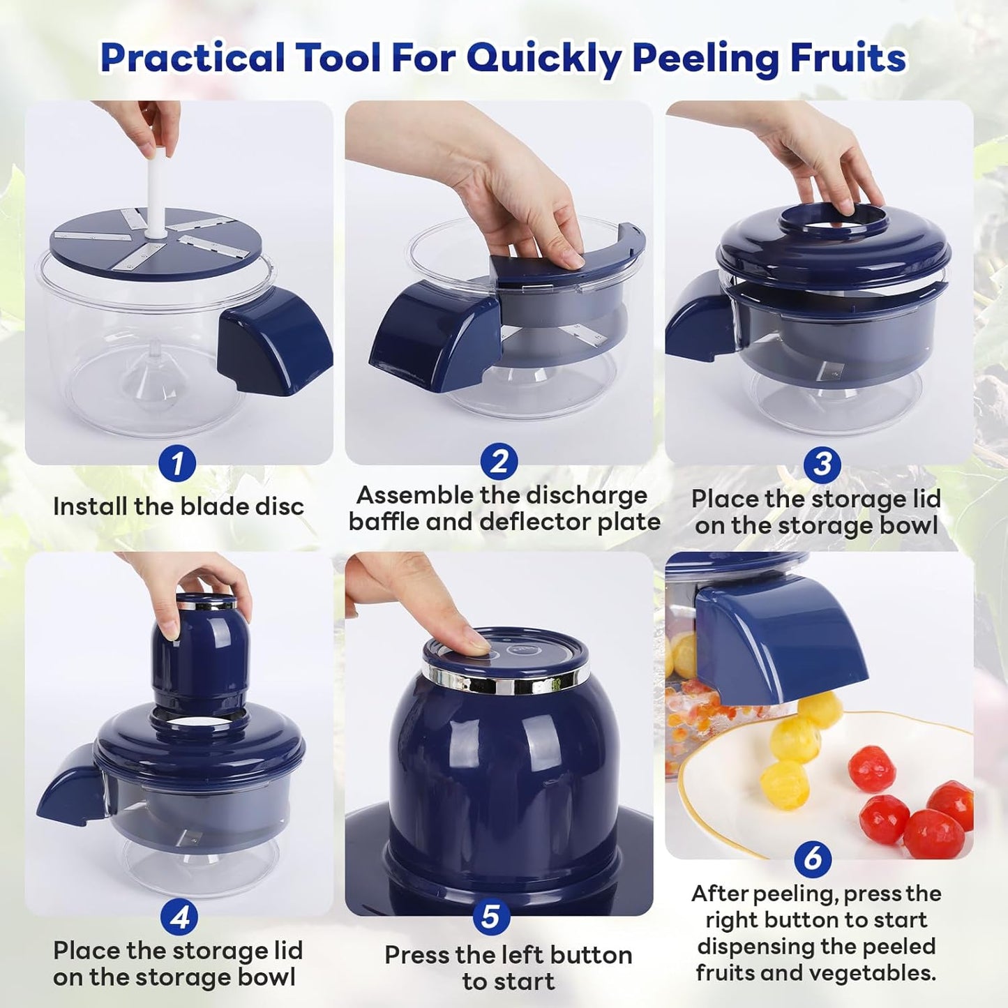 Fruit and Vegetable Automatic Peeler™