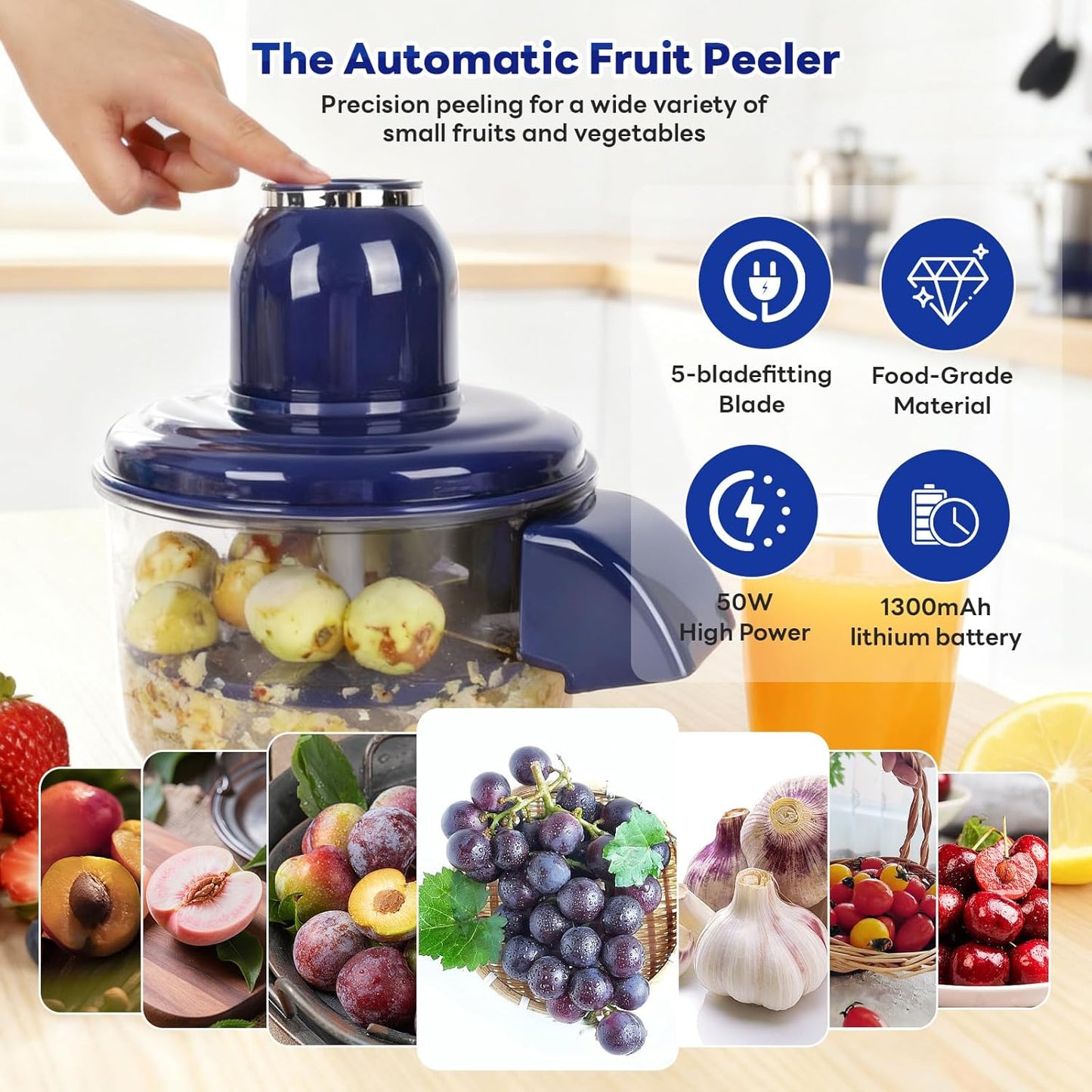 Fruit and Vegetable Automatic Peeler™