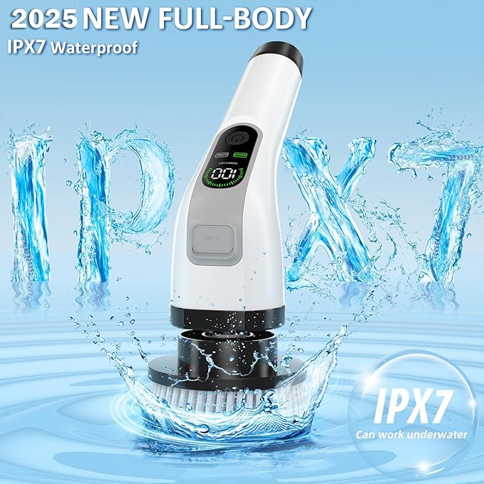 9-in-1 Electric Spin Scrubber-Cordless